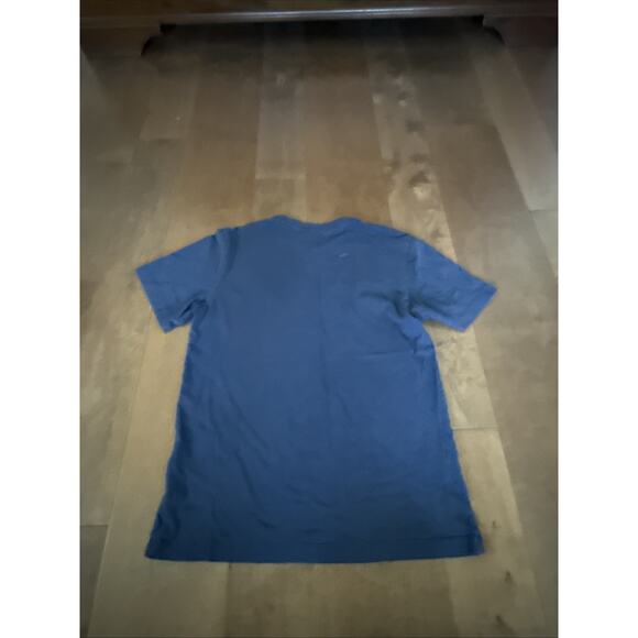 The Nike Tee mens T-Shirt S Blue Swoosh Swoosh Embroidered Small - Picture 3 of 3
